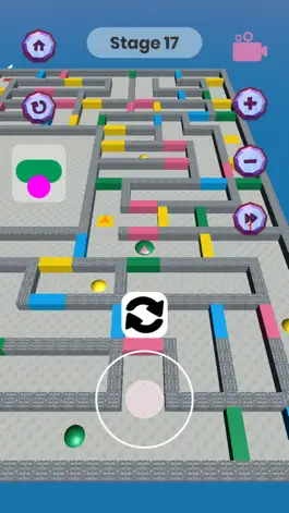 Game screenshot 3D Colored Wall Maze hack