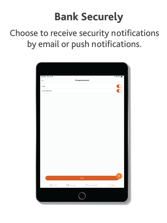 Alterna Savings Mobile Banking iPad screenshot 6 - Finance app