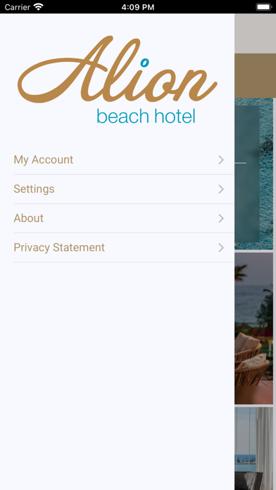Alion Beach Hotel Screenshot