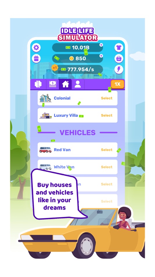 #2. Idle Life Simulator (iOS) 由: Tuna Ozcelik