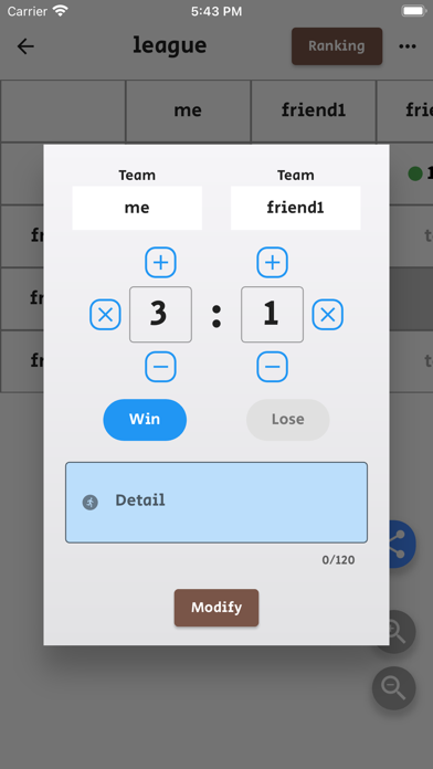 make League tournament bracket Screenshot