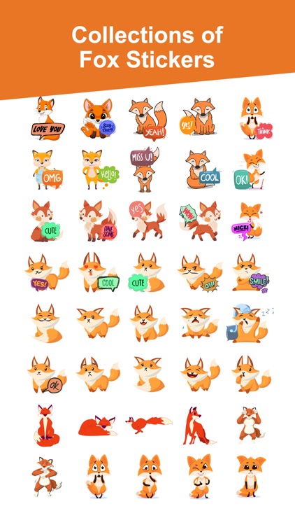 Little Fox Emojis