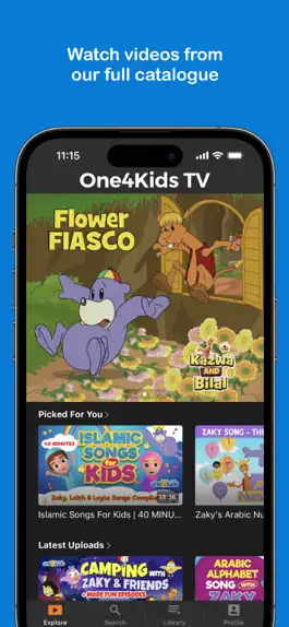 Game screenshot One4Kids TV apk