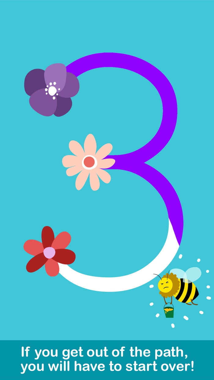 Tracing numbers for preschool