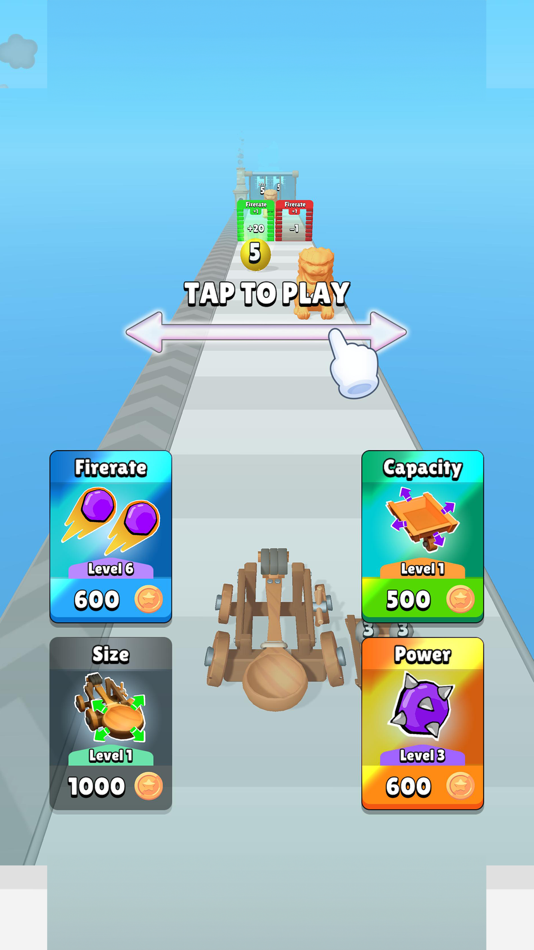 #4. Catapult Run 3D (iOS) 由: Ece Seyrek Hadogan