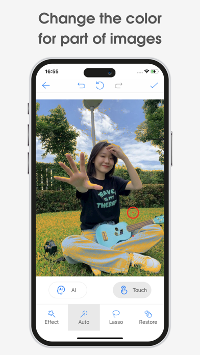 Black White Photo Background Screenshot