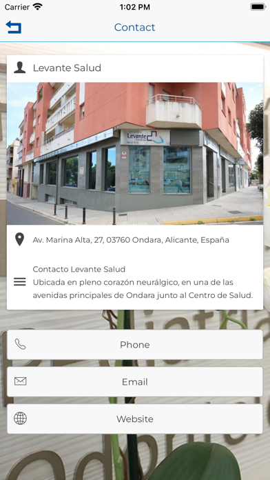Levante Salud Screenshot