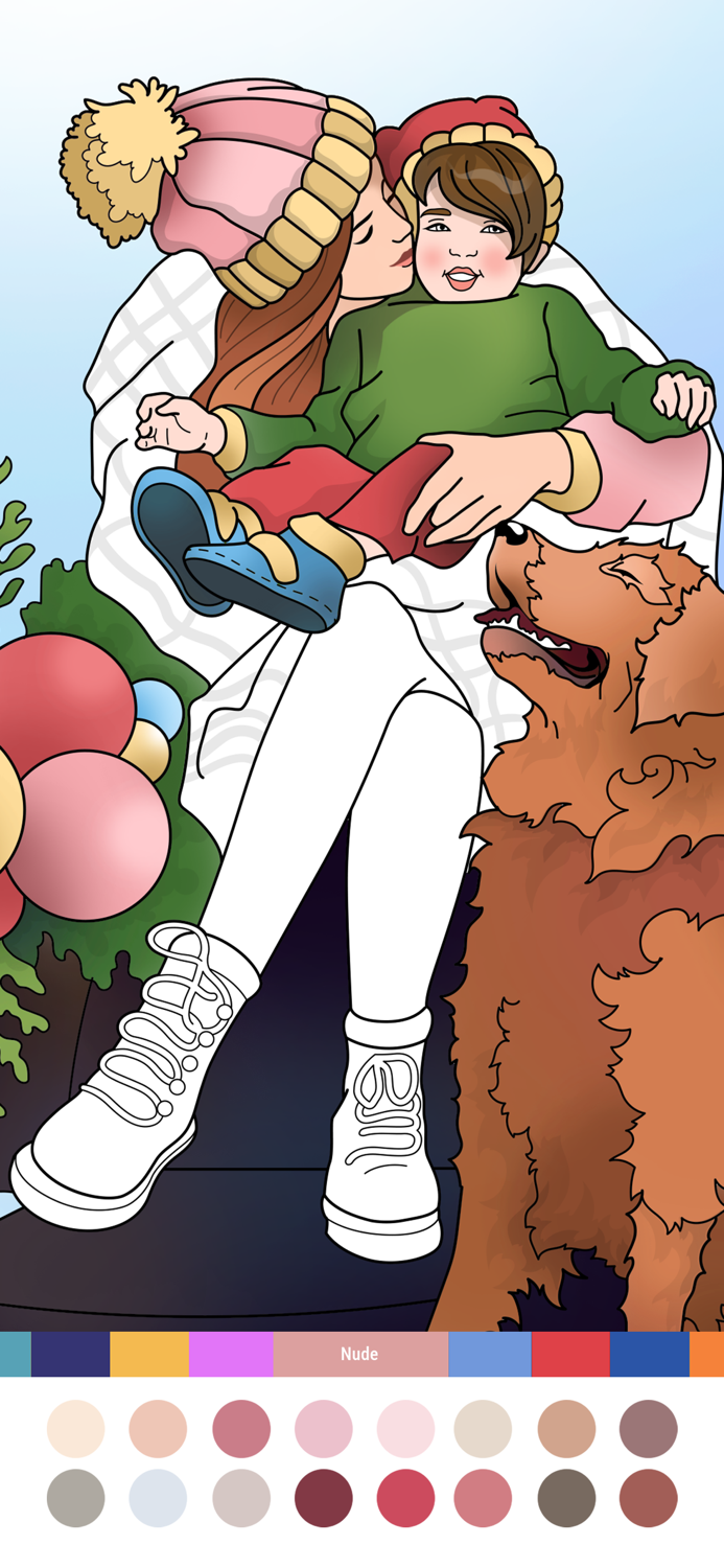 Classic Adult Coloring Book