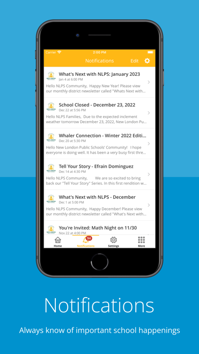 New London Public Schools Screenshot
