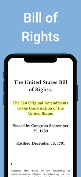 Game screenshot US Laws: Constitution, Bill hack