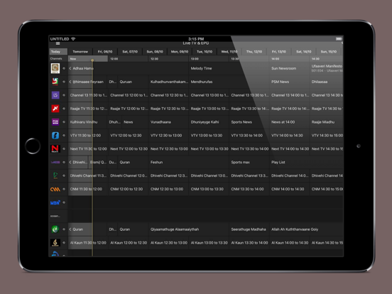 SSPlay iPad screenshot 3 - Entertainment app