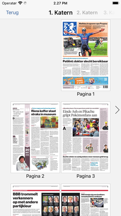 PZC - Digitale krant Screenshot
