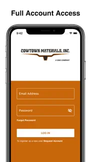 cowtown materials iphone screenshot 1