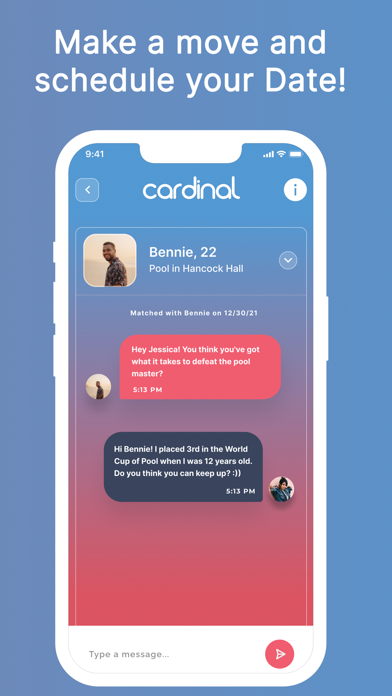 Cardinal Dating Screenshot