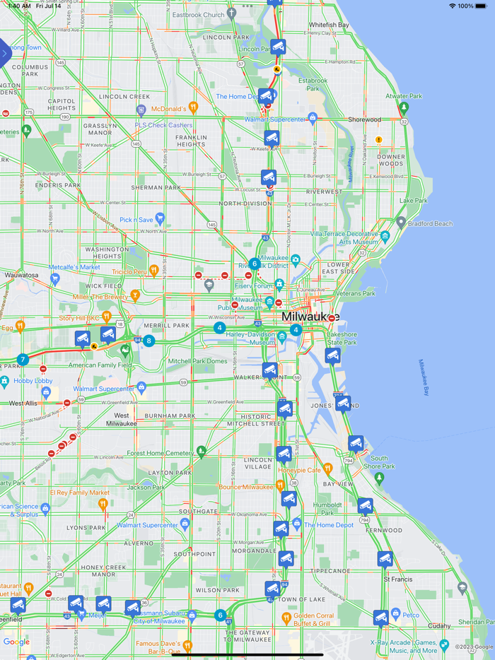 Live Traffic - Wisconsin