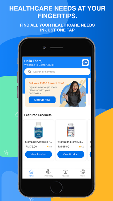 DoctorOnCall - Online Pharmacy Screenshot