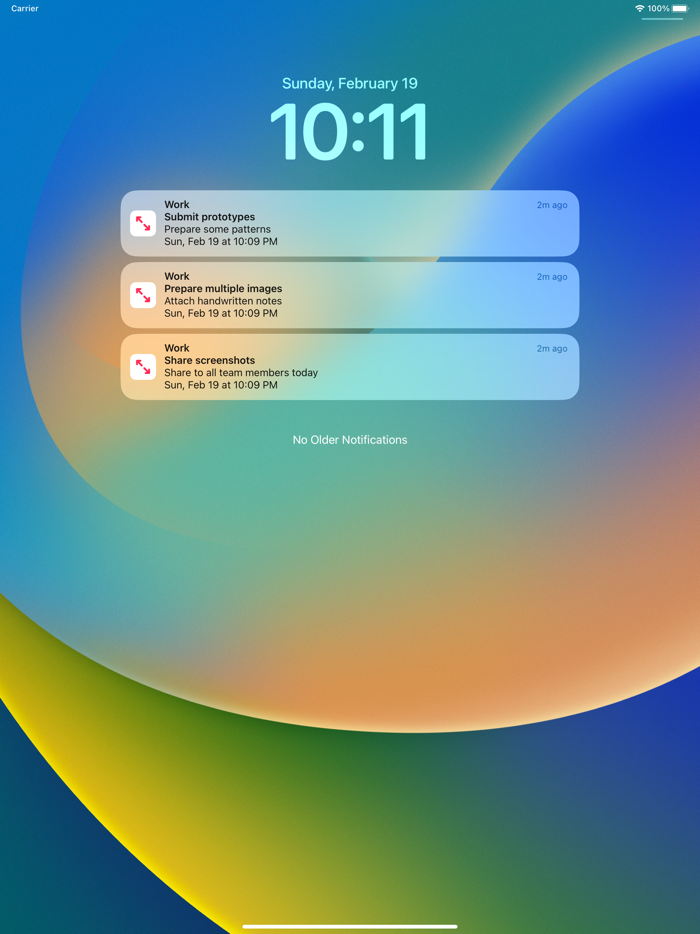 Large Text Notes Big Text