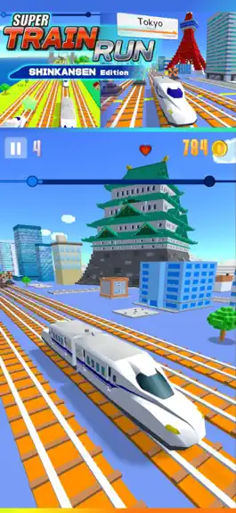 Game screenshot Super Train Run -Shinkansen- mod apk