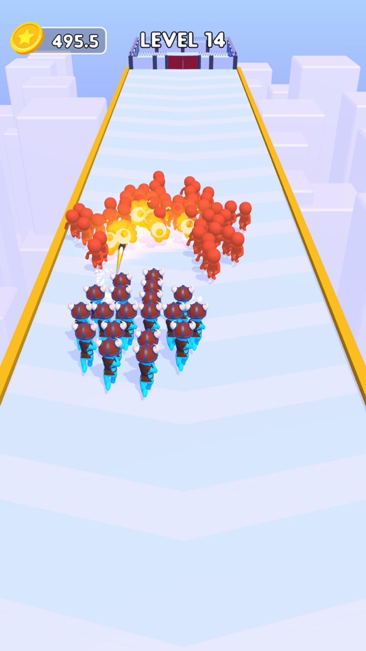 #8. Merge Warriors 3D (iOS) 由: Rawky Studios