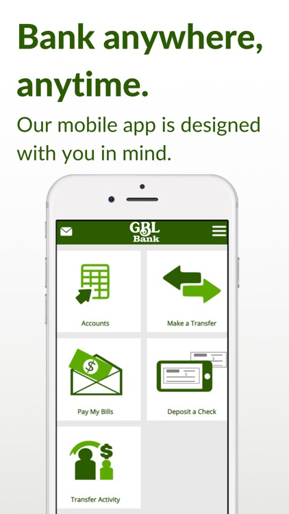 GBL Bank Mobile App