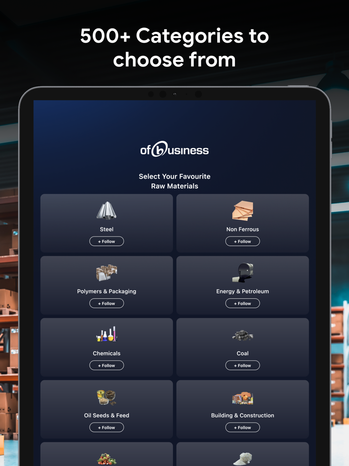 OfBusiness Mandi Steel Price