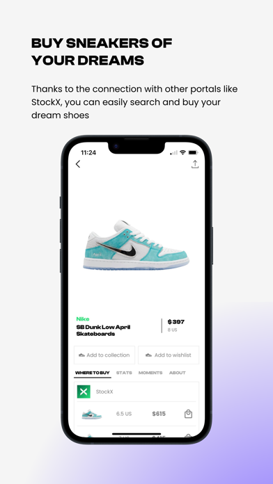 Kicks Check - sneakers app Screenshot