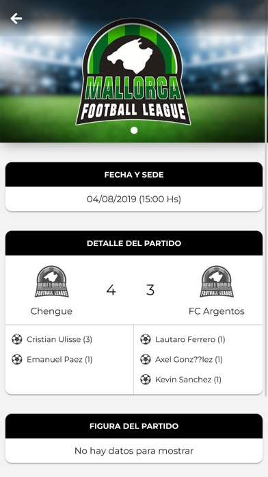 Mallorca Football League Screenshot