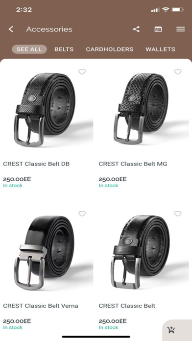 crest shoes Screenshot
