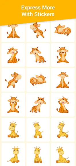 Game screenshot Mutant Giraffes Animated Emoji mod apk