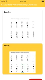 How to cancel & delete non-verbal reasoning questions 4