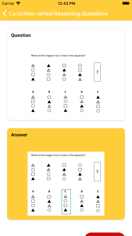 #4. Non-verbal Reasoning Questions (iOS) 由: Saman Wijenayake