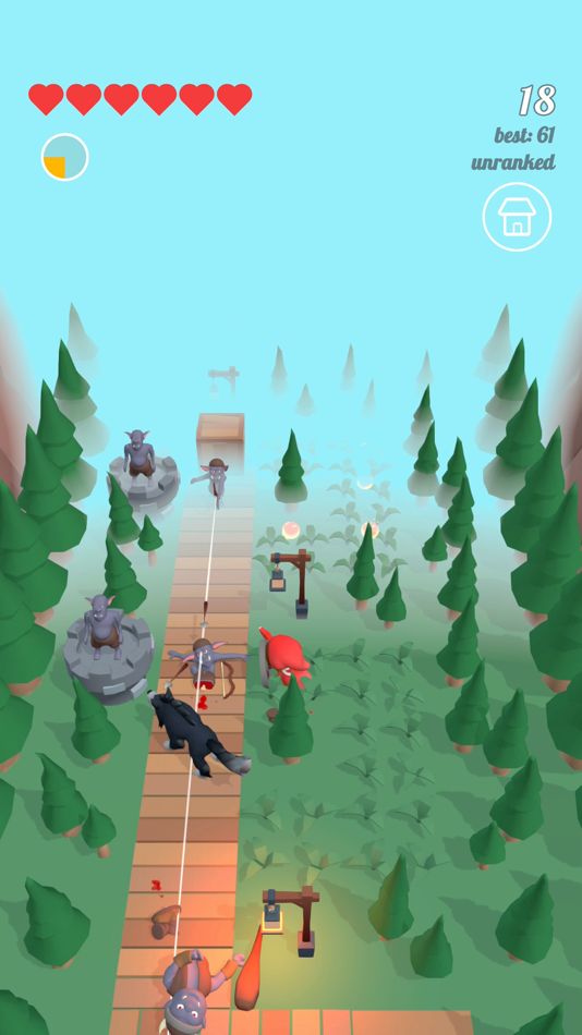 #5. Little Red Riding Rogue (iOS) 由: Sweet Apple Games