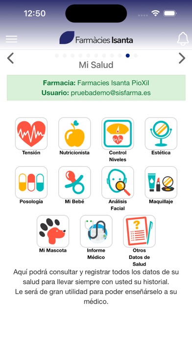 Farmàcies Isanta Screenshot