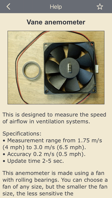 DIY Anemometer (Wind Meter) Screenshot