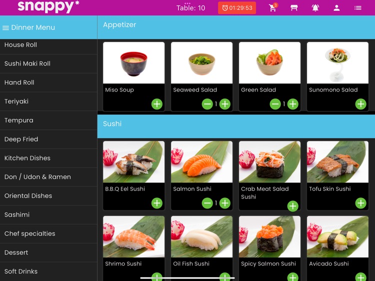 Snappy Order From Table screenshot-3