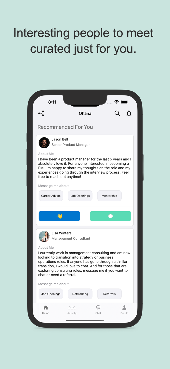 Ohana Professional Networking