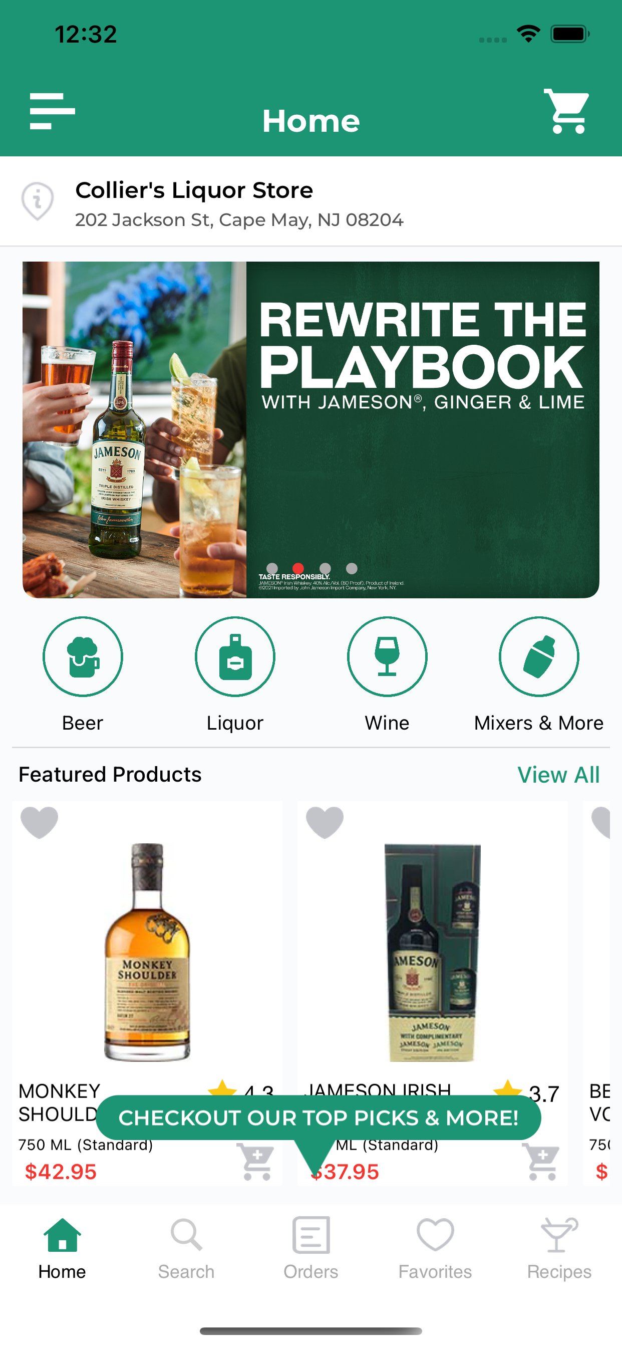 Collier’s Liquor