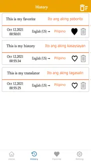 filipino to english translator iphone screenshot 3