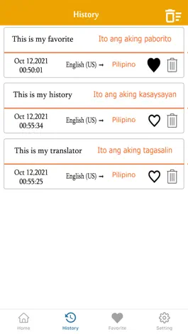 Game screenshot Filipino to English Translator hack
