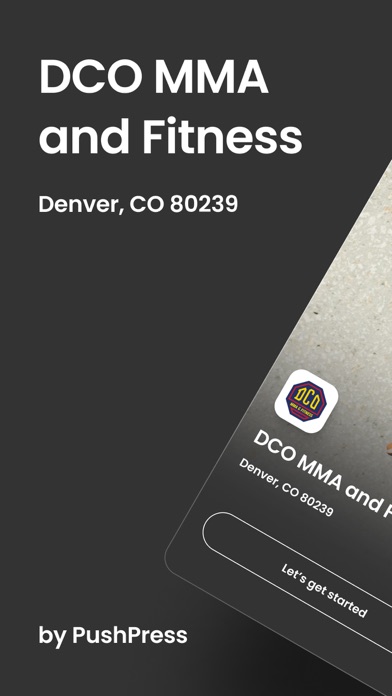 DCO MMA and Fitness Screenshot