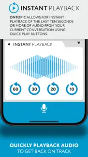 ontopic memory + hearing iphone screenshot 3