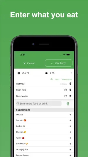 Eat Smart Kiwi: Food Diary screenshot 3