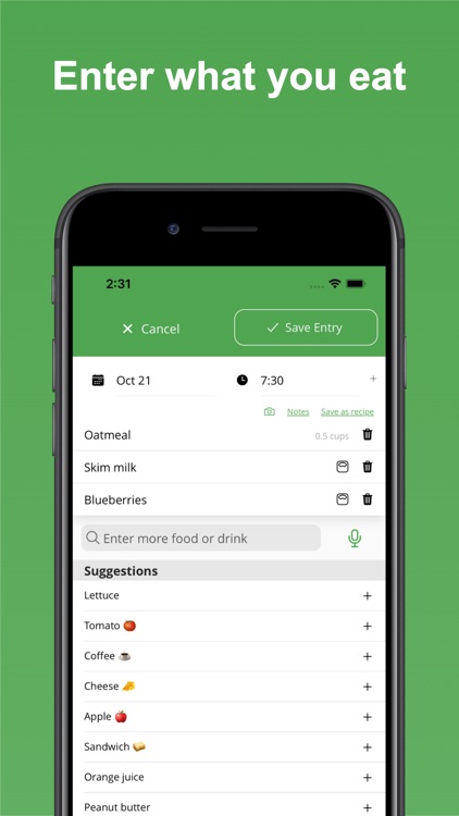 Eat Smart Kiwi: Food Diary