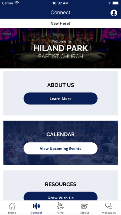 Hiland Park Baptist Screenshot