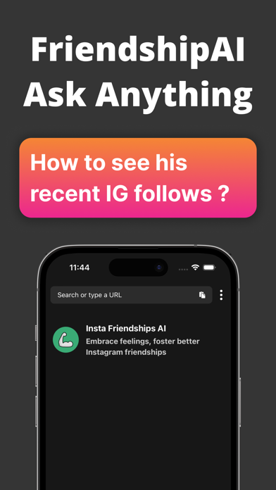 Followers and Friendships AI Screenshot