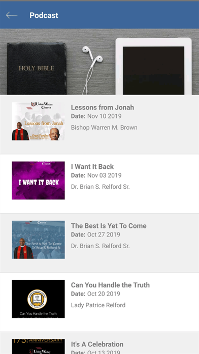 Union Wesley AME Zion Church Screenshot