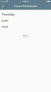 french basic phrases iphone screenshot 3