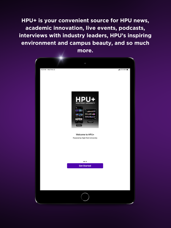 HPU+ iPad screenshot 1 - Education app