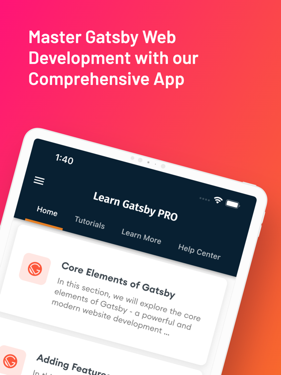 Screenshot #4 pour Learn Gatsby Web Development