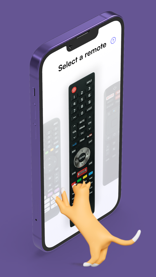 #4. His - SmartTV Remote Control (iOS) 由: Oz Shabbatth
